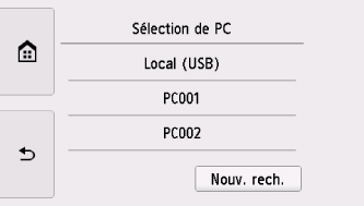 figure : écran tactile